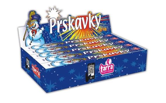 PRSKAVKY 28 CM - SVATBA - PYROTECHNIKA - 200 KS - 10/20/10