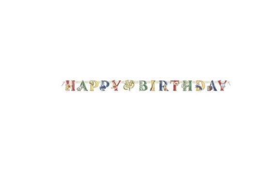 GIRLANDA - HAPPY BIRTHDAY - NAROZENINY - HARRY POTTER - 182 CM