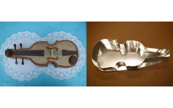 CAKE TIN VIOLIN