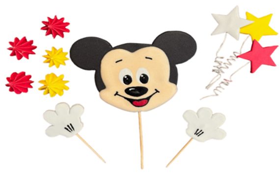 EDIBLE SUGAR TOPPER MICKEY