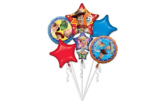 BALÓNKOVÁ SADA - 5 FÓLIOVÝCH BALÓNKŮ - TOY STORY - PŘÍBĚH HRAČEK