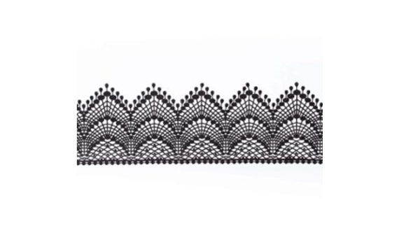 BLACK SUGAR LACE – WIDTH 8 CM
