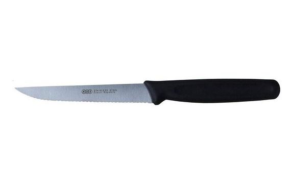 NŮŽ STEAKOVÝ 4,5 ČERNÝ - KDS SEDLČANY