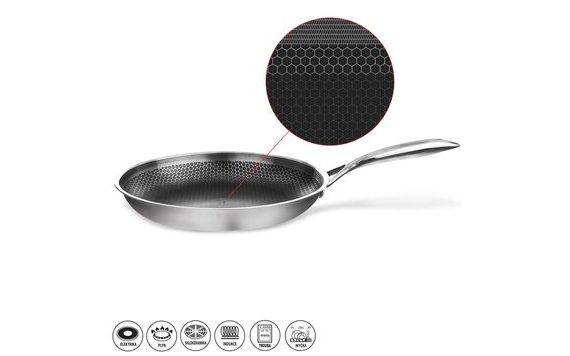 COOKCELL FRYING PAN NON-STICK SURFACE 3 LAYERS 28X4.5 CM