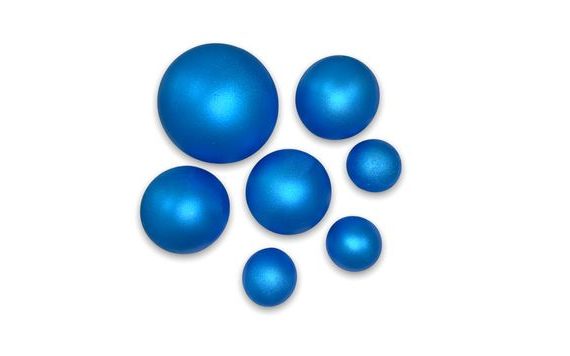 ČOKOLÁDOVÉ GULE MODRÁ PERLEŤ TMAVÁ