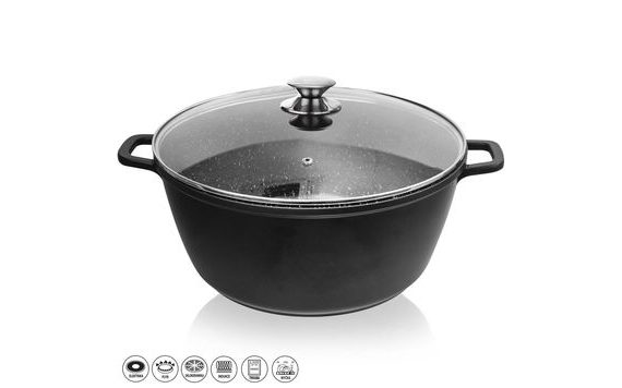 GRANDE EDÉNY 32 CM ÜVEGFEDŐVEL