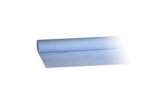 ROLLED PAPER TABLECLOTH 8 X 1,2 M - LIGHT BLUE