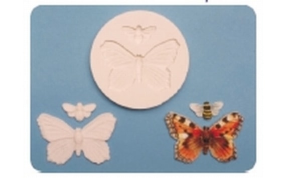 SILICONE MOULD BUTTERFLY & BEE