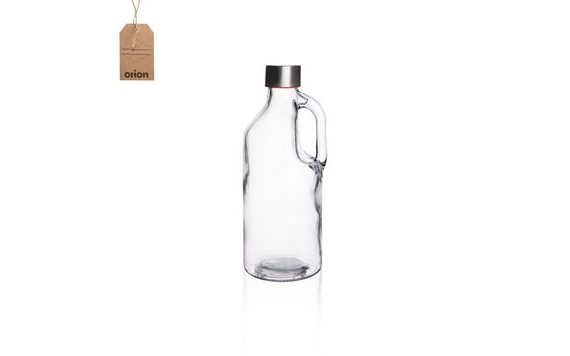 FĽAŠA SKLO/KOV. VIEČKO 0,55 L TRUELY