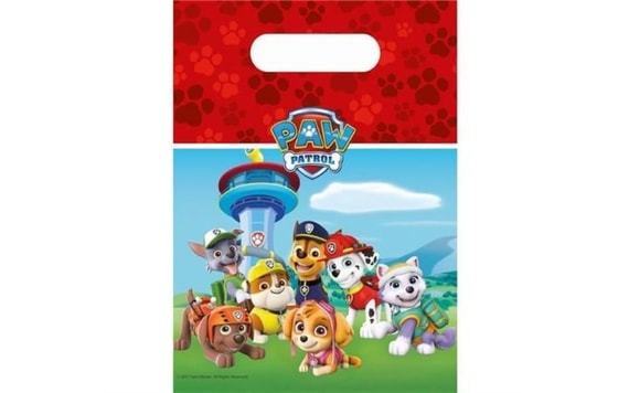 PAW PATROL BAGS - PAW PATROL 6 PCS