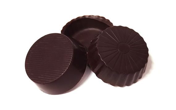 CHOCOLATE CUPCAKE MOULDS PETIT FOURS TO FILL - 1300 G/240 PCS