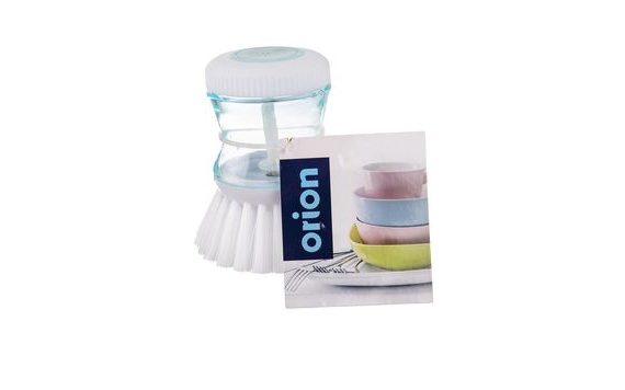 DISH BRUSH WITH DISPENSER