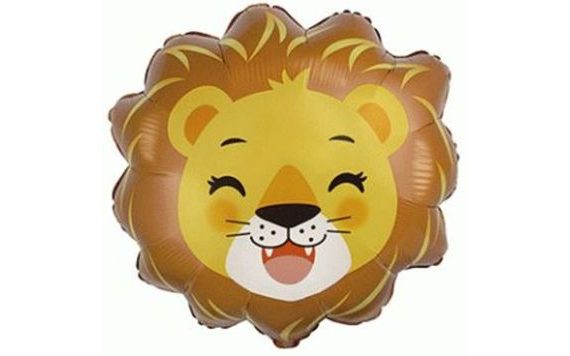 FOIL BALLOON LION - 57CM