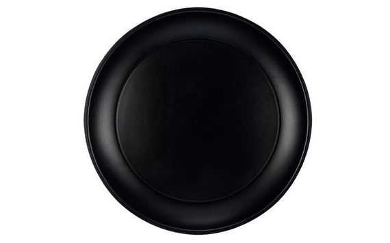 PLASTOVÝ TALÍŘ ČERNÝ - SILVESTR - 21 CM - 1 KS