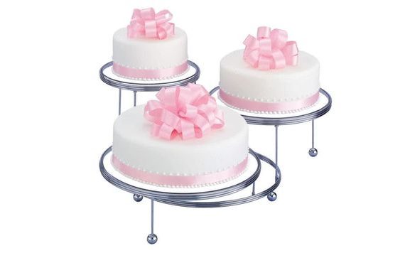 CAKE STAND - TIERS NEXT TO EACH OTHER