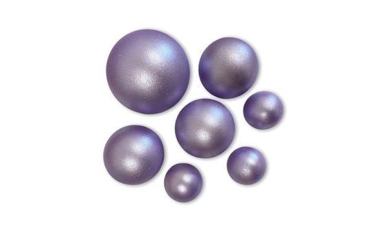 ČOKOLÁDOVÉ GULE LEVANDUĽOVÉ PERLEŤOVÉ