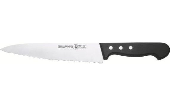 GLORIA KITCHEN KNIFE WITH SERRATED BLADE 21CM