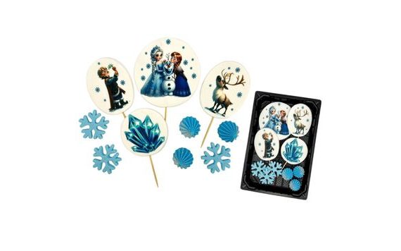 FROZEN SUGAR CAKE DECORATION SET