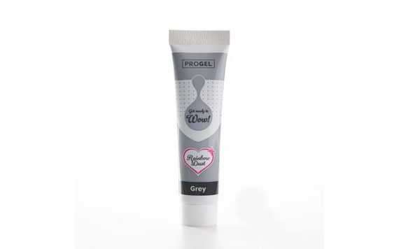 RAINBOW DUST PROGEL® GELOVÁ BARVA ŠEDÁ  25G