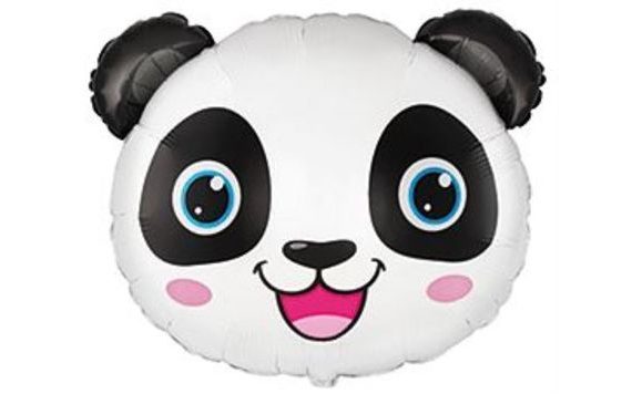 FÓLIOVÝ BALÓNEK PANDA - 52 CM