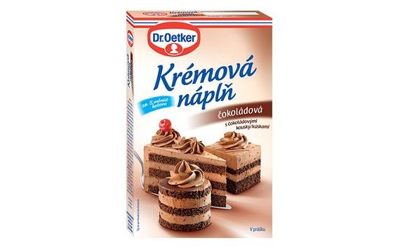 DORTOVÁ KRÉMOVÁ NÁPLŇ ČOKOLÁDOVÁ 80G EXPIRACE 31.8.2018