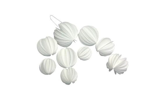 BIELE OBLÁTKOVÉ VEJÁRIKY