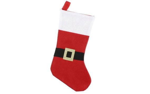 CHRISTMAS STOCKING - 44 CM - ST. NICHOLAS - SANTA CLAUS - CHRISTMAS