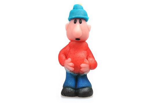 FIGURE OF A HANDYMAN - MARZIPAN CAKE TOPPER