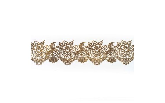 SUGAR LACE – GOLD – WIDTH 6 CM