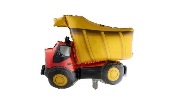BALÓN FÓLIOVÝ NÁKLADNÍ AUTO - STAVBA - STAVENIŠTĚ 70 CM