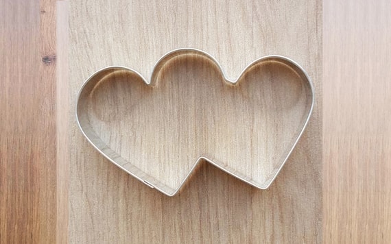 DOUGH CUTTER DOUBLE HEART