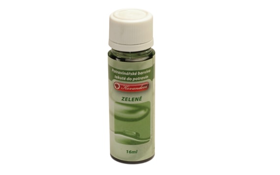 FOOD COLOURING LIQUID GREEN 16 ML - EXPIRATION DATE 30.9.2015