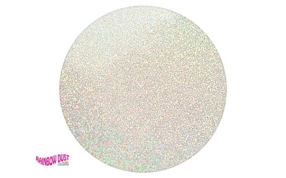 WHITE PEARL WHITE HOLOGRAM - DECORATIVE CRYSTALLINE PAINT