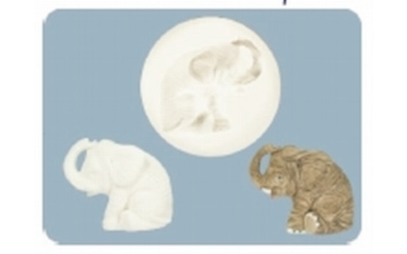 SILICONE MOULD ELEPHANT