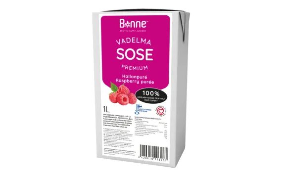 RASPBERRY FRUIT PURÉE 1L