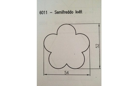 FORMA NA MONOPORCE - SEMIFREDA KVĚT