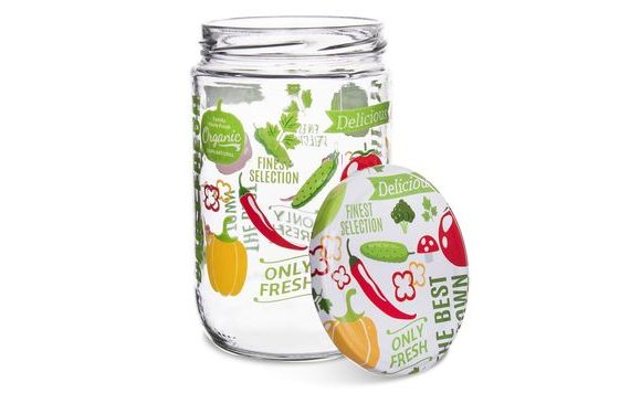 SKLENICE ZAVAŘOVACÍ+VÍČKO 0,66 L FRUIT