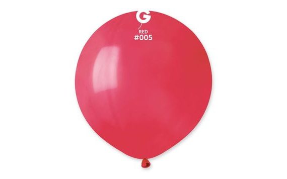 LATEX BALLOON 48 CM – PASTEL RED - 1 PIECE