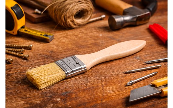 20 MM BRUSH, WOODEN HANDLE