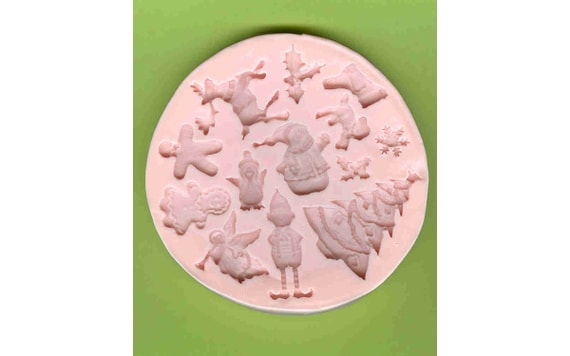 SILICONE MOULD - CHRISTMAS SET 1