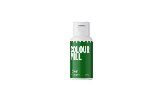 JEDLÁ POTRAVINÁŘSKÁ BARVA OLEJOVÁ ZELENÁ - MILL OIL BLEND 20 ML