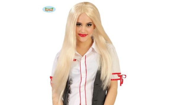 DLHÁ BLOND PARUKA