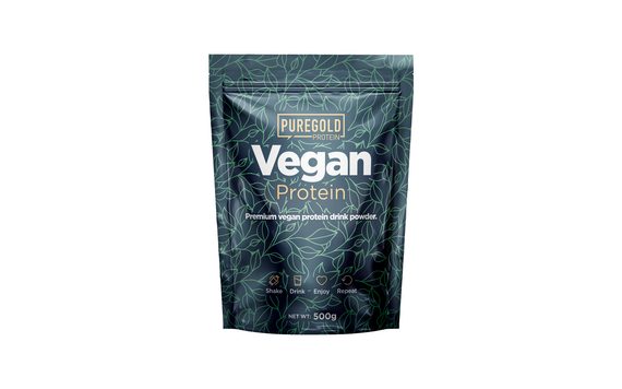 VEGAN PROTEIN - WHITE CHOCOLATE PEANUT 500G