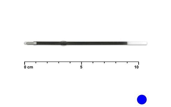 REFILL 10.7/3.5 CM TIP 0.7 MM BLUE (TRANSPARENT BODY) 5400185