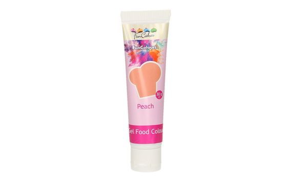 EDIBLE FUNCOLOURS GEL - PEACH 30G