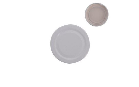 KOVOVÉ VÍČKO BIO 53 BIELA 10 KS