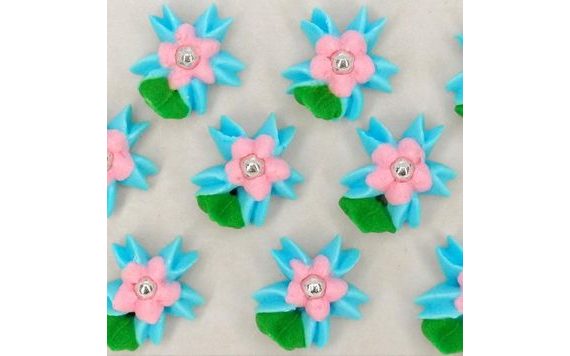 CUKOR DEKORÁCIÓ – NAGY VIRÁGOK TÁLCÁN (20)