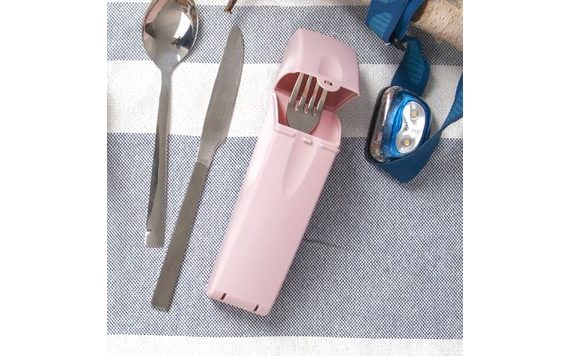 PLASTIC CASE - FOR GLASSES, FOR CUTLERY - 20 CM - VARIOUS COLOURS