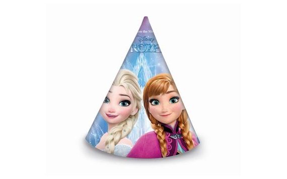 PAPIEROVÉ ČIAPKY FROZEN - ĽADOVÉ KRÁĽOVSTVO, 6 KS