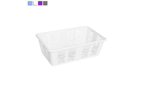 PLASTIC BASKET ZEBRA 25X15,8X8,1CM